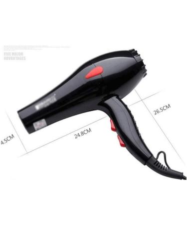 Professional Ionic Hair Dryer Ac Motor Salon Blowdryer Fast Drying Light Weight Low Noise Hairdryers - Buy Online on GoSupps.com