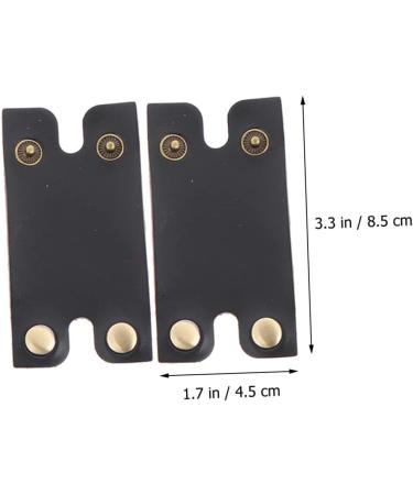 Magiclulu Travel Razor with Leather Cover - Men's Manual Razor & Protection Cap | Compact Kunstleather Storage 8.5x4.5cm - Buy Online on GoSupps.com