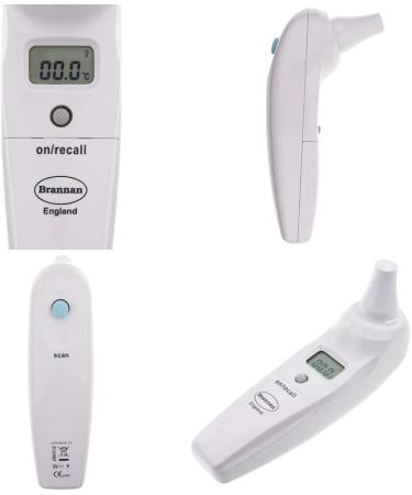 Brannan Digital Infrared Ear Thermometer for Adults and Children - Memory Function Included - Buy Online on GoSupps.com