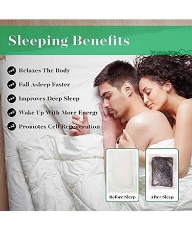 Detox Foot Pads - Maguja 100 Pcs Bamboo Vinegar Deep Cleansing for Stress Relief & Improved Sleep | Foot Care & Detoxification - Buy Online on GoSupps.com