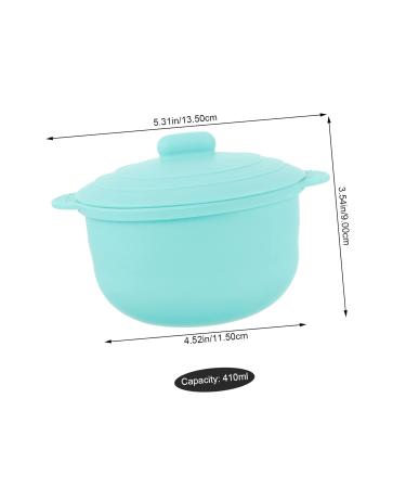 Frcolor Silicone Wax Melting Bowls with Lid - 2 Pack Mini Heating Hair Removal Wax Bean Warmer (13.5x11.5cm) - Ideal for Kids & Home Use - International Shipping Available - Buy Online on GoSupps.com