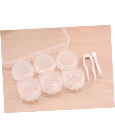 HAPINARY 3pcs Colored Invisible Lens Case Holder - Durable & Stylish for Travel | Shop Internationally - Buy Online on GoSupps.com