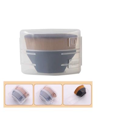 Flat Top Kabuki Brush for Flawless Makeup - Face Blush Liquid Powder & Cream | Bonus Protective Cover - International Shipping Available - Buy Online on GoSupps.com