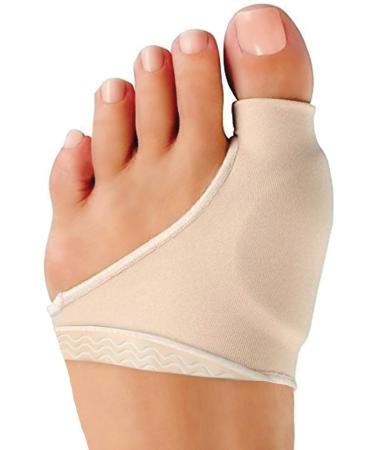 Bunion Corrector for Women & Men - Bunion Pads Relief Orthopedic Sock Cushion Sleeve Splint Gel Protector Support Brace w/ Non-Slip Grip - Bunion Remover Toe Guard - Fix Hallux Valgus Med. 2 Pcs