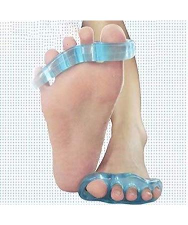 Silicone Gel Foot Two Toe Separator Hallux Valgus Corrector Straightener Orthosis
