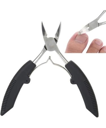 Professional Toenail Clippers Thick Ingrown Toe Nail Clippers Pedicure Clippers Toenail Cutters(Black) - Buy Online on GoSupps.com