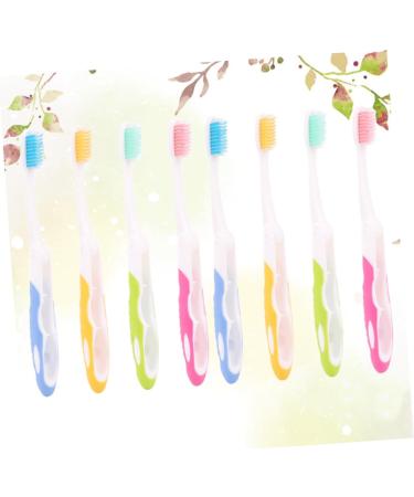Lurrose 16-Pack Elastic Ray Toothbrushes for Travel | Manual Oral Care Accessories & Cleaning Tools - Buy Online on GoSupps.com