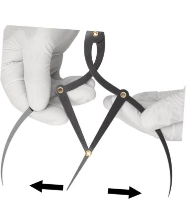 Beavorty Makeup Stencil Eyebrow Extensions Shaper Tool Stainless Steel Eyebrow Positioning Ruler Metal - Buy Online on GoSupps.com