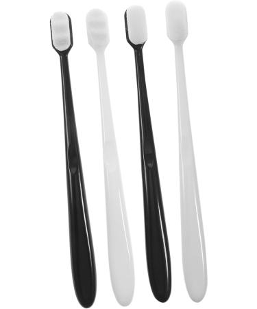 Frcolor 8pcs Extra Soft Natural Bristle Toothbrushes - Super Soft Adult Travel Cleaning Brush - Buy Online on GoSupps.com