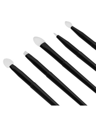 Buy Tyenaza 5-Piece Makeup Brush Set - Silicone Eye Shadow Eyebrow & Lip Brushes - Reusable & Portable Makeup Applicators - International Shipping Available - Buy Online on GoSupps.com