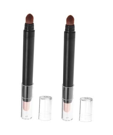 DRESSOOS Eye Makeup Brush 2pcs Eyeshadow Makeup Brush Make up Brush Eye Shadow Eye Makeup Kit Crayon Lasting Pencil