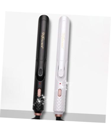 FOYTOKI 1pc Curling Iron for Salon Hair Straightener Brush Hair Straightener and Curler Curling Wand Black US Plug Black - Buy Online on GoSupps.com