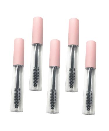 TOVINANNA 5pcs Mascara Tube Refillable Tubes Mascara Wands Premium Tubes Creative Tubes Eyelash Cream Tubes Refillable Eyelash Tubes DIY Mascara Bottles Empty Eyeliner Tubes