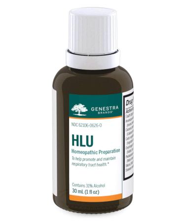 Genestra Brands HLU | Organotherapy and Homeopathic Remedy | 1 fl. oz.