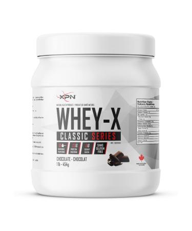 Whey-X | Whey Protein | XPN | Chocolate | 23 g of Protein | Sugar-Free | Gluten-Free | Muscle Recovery Chocolate 454 g (Pack of 1)