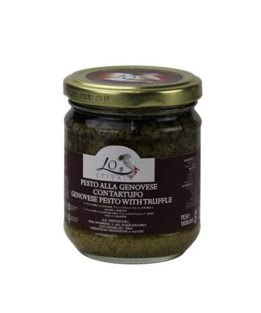 lostivale Tartufo en Pesto Genoise in a glass jar 180g Lostivel Luxury Food
