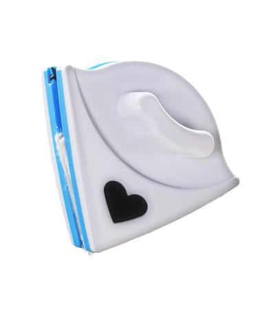 Yissone Magnetic Window Cleaner Double Side Glass Washing Cleaning Tool Window Cleaning Equipment Window Cleaner for High- Rise Window Cleaning Anti Drop Scratch Free and Water Storage (3-8mm Thick) Blue