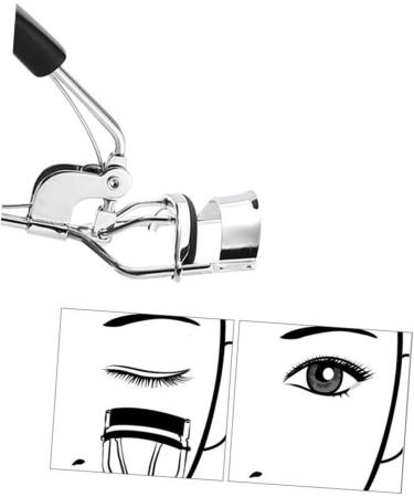 Minkissy Portable Eyelash Curler Kit - Metal Eyelash Clip with Refill Pads for Perfect False Lashes - Mini & Travel-Friendly Tool - Buy Online on GoSupps.com