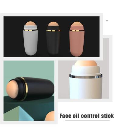 FOMIYES 4 Pcs Volcanic Stone Oil-absorbing Ball Skincare Roller Volcanic Face Roller Natural Roller Remover - Buy Online on GoSupps.com