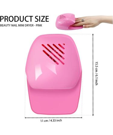 XiXiYang Small Electric Nail Dryer | Portable Quick Dry Air Blower for Fingernail & Toenail Polish - Buy Online on GoSupps.com