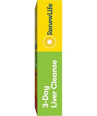 Renew Life Cleanse Adult 3-Day Liver Cleanse Dietary Supplement 2-Part 3-Day Program - Buy Online on GoSupps.com