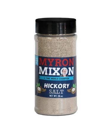 Myron Mixon BBQ Rub | Hickory Salt | Champion Pitmaster Recipe | Gluten-Free BBQ Seasoning MSG-Free USA Made | 16 Oz