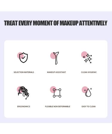 Multifunctional Makeup Aid Reusable Lipstick Eyeshadow Applicator smudgefree tool for beginners and masters eyelid protector application precision for lower Blue - Buy Online on GoSupps.com