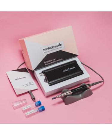 MelodySusie Professional Cordless Nail Drill 35000 RPM  Portable Rechargeable Nail Drill Machine Brushless Nail Efile  Low Noise Low Vibration Low Heat for Acrylic Nails Poly Gel  Sparkle Pro Set - Buy Online on GoSupps.com