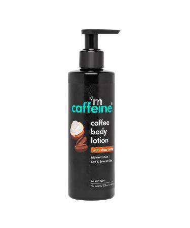McAffeine coffee body lotion with vitamin C & shea butter |Non-Greasy Lightweight Body Moisturizer for Women & Men |Body Lotion for Dry Normal & Oily Skin (250 ml)