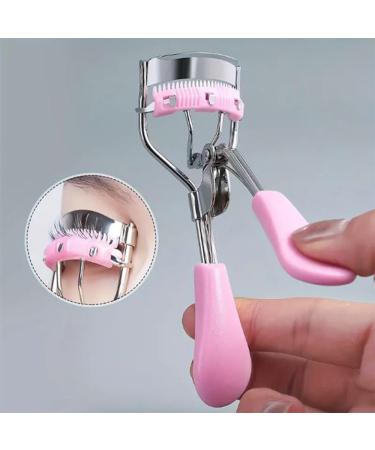 H&R Eyelash Curler 3 in 1 Lash Curler Kit with 5 Extra Replacement Refill Pads and 2 Eyebrow Brushes Eyelash Applicator Portable Makeup Tool for All Eye Shapes - Buy Online on GoSupps.com