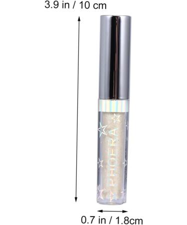 FRCOLOR 2pcs Liquid Eyeshadow Makeup Eyeshadow Eyes Shimmer Glow Eye Powder Eye Shadow Metal Glitter Powder 1 count (Pack of 1) Goldenx2pcs - Buy Online on GoSupps.com