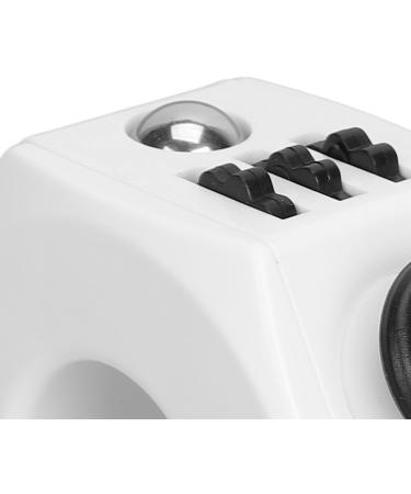 Jauarta Rotering Decompression Ring Toys - 360-Degree KMB Finger Button Scooters | Stress-Reducing Fingertip Toys (White) - International Shipping Available - Buy Online on GoSupps.com