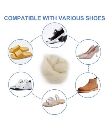 Healifty Nail Polish Remover Blister Pads - 4 Wool Toe Pads for Toe Separation and Cushioning - Buy Online on GoSupps.com