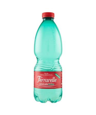 Ferrarelle Acqua Minerale Effervescente Natural sparkling mineral water PET natural 0.5 L Italian water