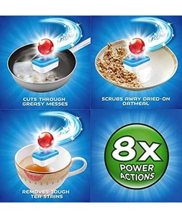 Buy Finish Power Ball All In 1 Max Dishwasher Detergent Pods - 55 Tabs for Everyday Clean and Shine | International Shipping Available - Buy Online on GoSupps.com