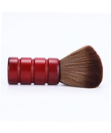 minkissy Large Barber Brush Haircut Brush Barber Tools Hair Cutting Neck Duster Barber Face Brush Hair Cleaning Brush Barber Hair Brush Face Duster Hair Cutting Tool Red Broken Hair Bamboo - Buy Online on GoSupps.com