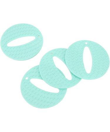 Shot Helper - Lightweight Injection Assist Pads (4pcs) for Pain Relief - Easy to Use Hospital Supplies (Light Green - Buy Online on GoSupps.com