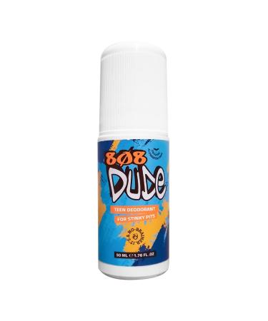 808Dude Certified Organic Deodorant for Teen Boys. Eliminate Kids Stinky Pits. Aluminum Free. Native and All Natural Cruelty Free and Vegan Ingredients for the Ultimate Kidz Armpit Detox 50ml