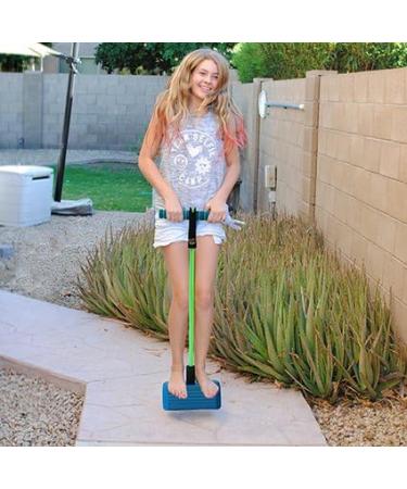 JOYIN Toy Foam Pogo Jumper for Kids and Toddlers - Safe and Fun Pogo Stick with 250 lb Capacity, Blue - Easy Carry Zippered Bag - Buy Online on GoSupps.com