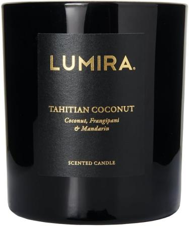 LUMIRA Tahitian Coconut Candle - 10.6 oz (300 g) | Luxurious Scented Candle for Home & Gifts - Shop Internationally - Buy Online on GoSupps.com