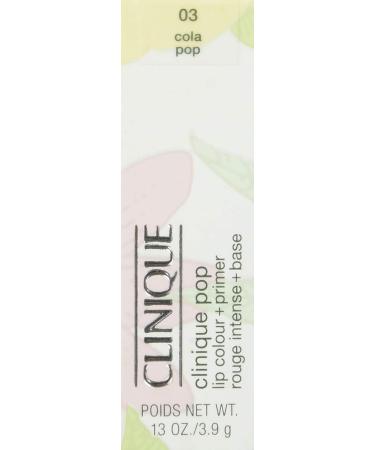 Clinique Pop Lip Color + Primer No. 03 Cola 0.13 oz - Long-Lasting Lipstick with Primer - Buy Online on GoSupps.com