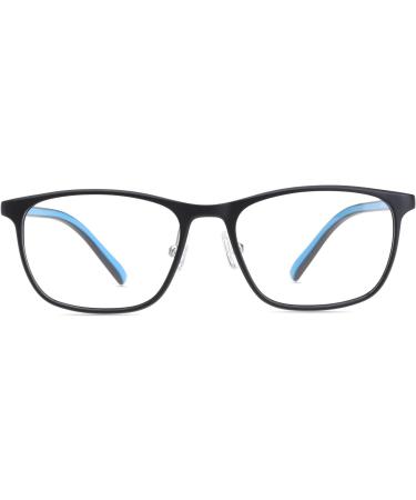 HELES Blue Light Blocking Reading Glasses - Lightweight TR90 Full Rim Eyeglasses for Computer & Gaming - Black & Blue +3.75 Strength - Ships Internationally - Buy Online on GoSupps.com
