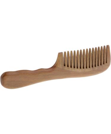 BbteK Combing Brush for Men and Women Wooden Hair Comb Wide/Fine Tooth Comb Wavy Handle Scalp Massage Comb Hair Cutting Comb Styling Tools Barber Comb Comb for Curly Hair Comb (Color : Fine Teeth) - Buy Online on GoSupps.com
