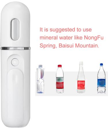 Facial Sprayer Nano Sprayer Cool Mist Sprayer Mist Sprayer Portable Humidifier Convenient for 30Ml Usb Charging Abs - Buy Online on GoSupps.com