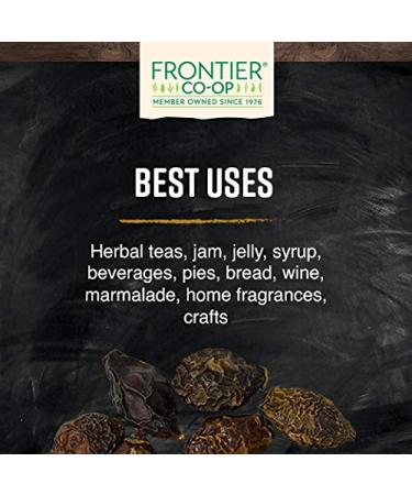 Buy Frontier Natural Products Whole Rosehips 16 oz | Premium Herbal Tea Ingredients - Buy Online on GoSupps.com