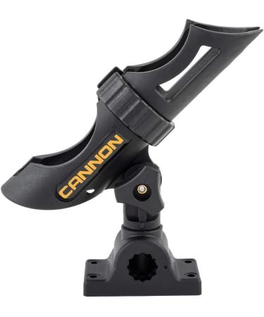 Cannon 2450169-1 Three-Position Adjustable Track Mounted Rod Holder - Black Composite - Buy Online on GoSupps.com
