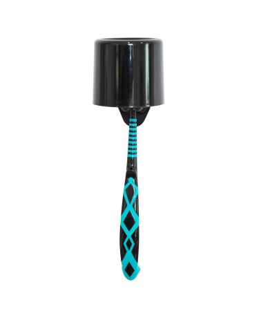 Buy THIENEL 20360E Toothbrush - Stylish Black/Turquoise Design | International Shipping Available - Buy Online on GoSupps.com
