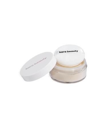 Kara Beauty Essentials Loose Setting Powder - Long Lasting Waterproof Powder with Hyaluronic Acid & Coconut Oil - Translucent Light | International Shipping - Buy Online on GoSupps.com