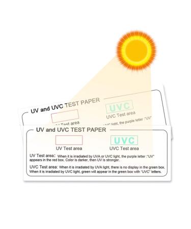 WMLBK UVC UV Test Card - 5 Pack Portable Disinfectant Test Strips for Nail Lamps & Toothbrushes | Everyday Use - Buy Online on GoSupps.com