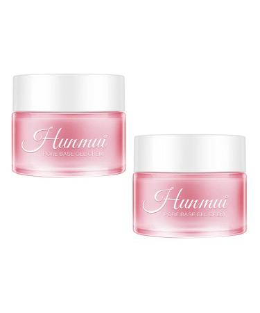 2021 New Pore Primer Gel Cream Hydrating Makeup Base Anti-Oxidation Whitening Complexion Boosting Skin Cream Delicate Isolating Pore Eraser Light Weight Primer Face MakeUp Primer 2PCs